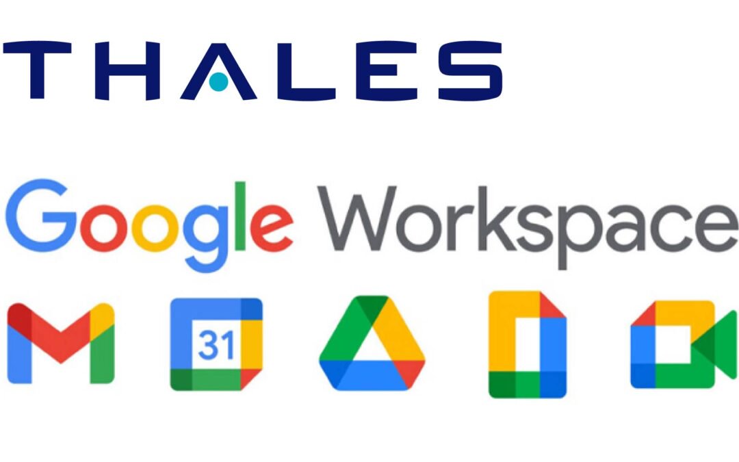 Thales 針對 Google Workspace 所設計的資料安全解決方案