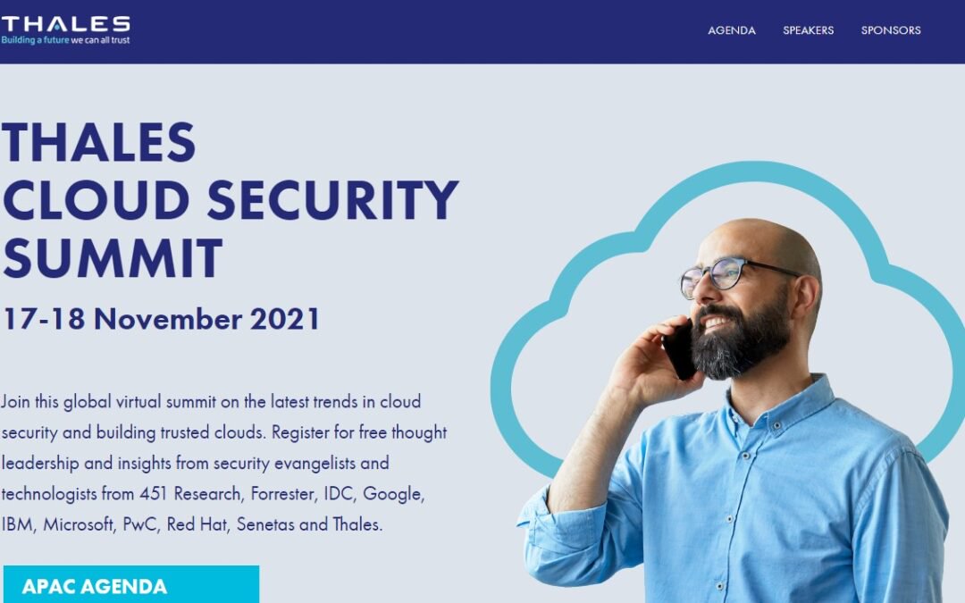 Thales 協同 Google Cloud : 維護您的數位主權 線上研討會 報名資訊