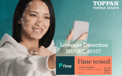 TOPPAN IDGATE 研發的 iDenFace 活體偵測方案通過測試符合 ISO/IEC 30107 標準